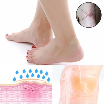 

1Pc 20x60/69x28/17x60/20X65/42X62mm Hydrocolloid Blister Plaster Foot Care Skin Relief Plaster Blister Patch
