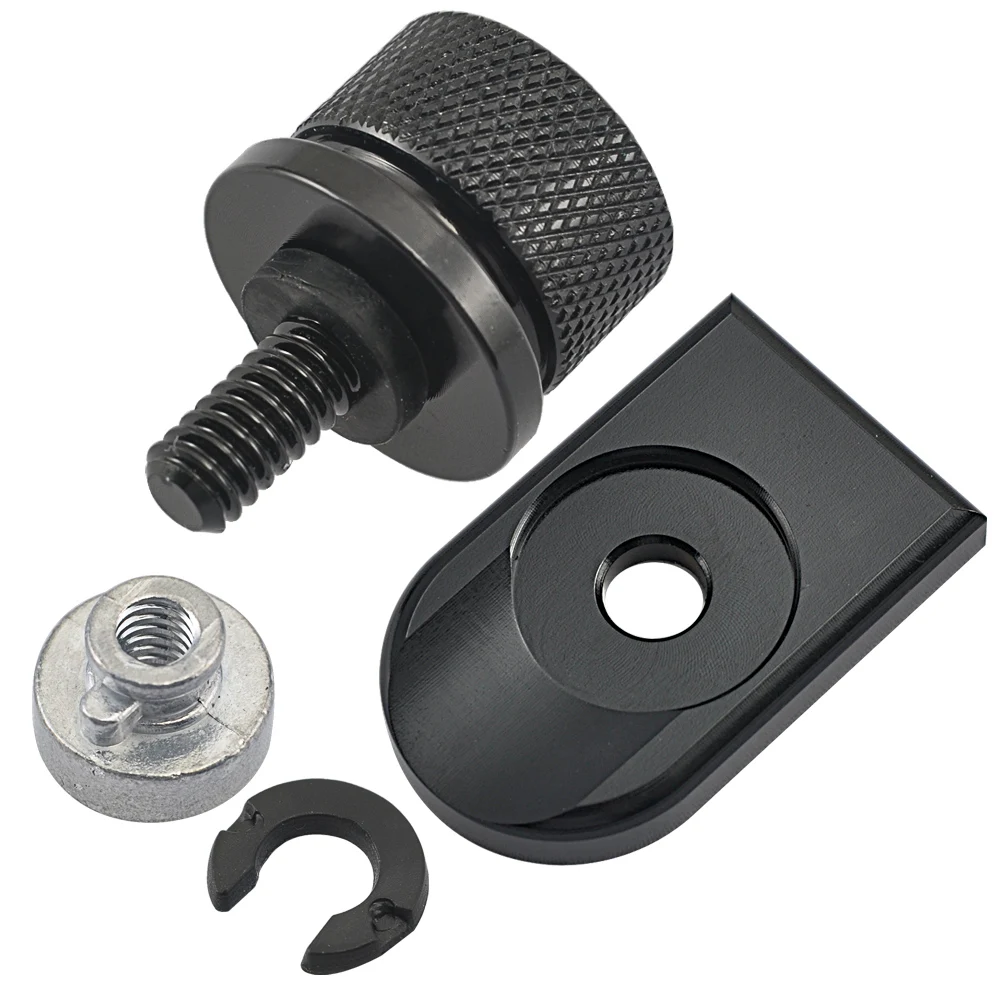02 Bolt Tab Nut Заднее сиденье мотоцикла болт крыло комплекты винтов для Harley Sportster Dyna Softail Touring Custom Chopper Bobber - Цвет: 02 Bolt Tab Nut