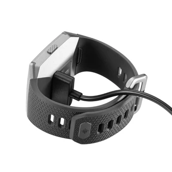 

Black Magnetic USB Charging Cable Cord Charger for Fitbit Ionic Smart Watch 95cm