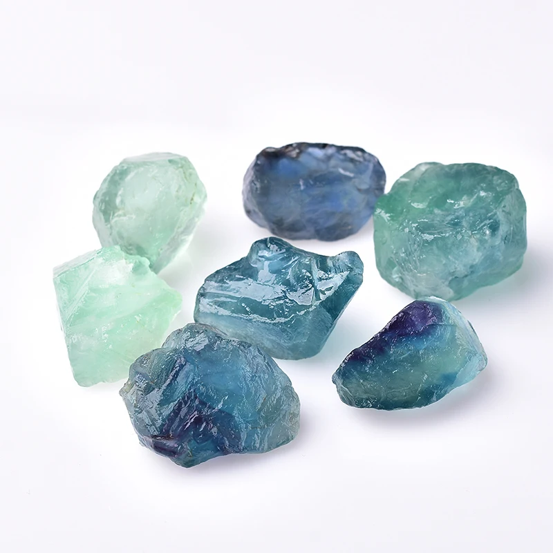 Green Fluorite Specimen Healing-Stone Gift Mineral-Energy Quartz-Ore Home-Decor Natural