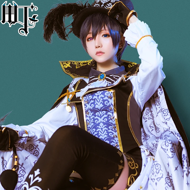 Аниме Черный Дворецкий Ciel Phantomhive Sun Awaken Косплей Костюм Yume 100 Cos Хэллоуин Униформа