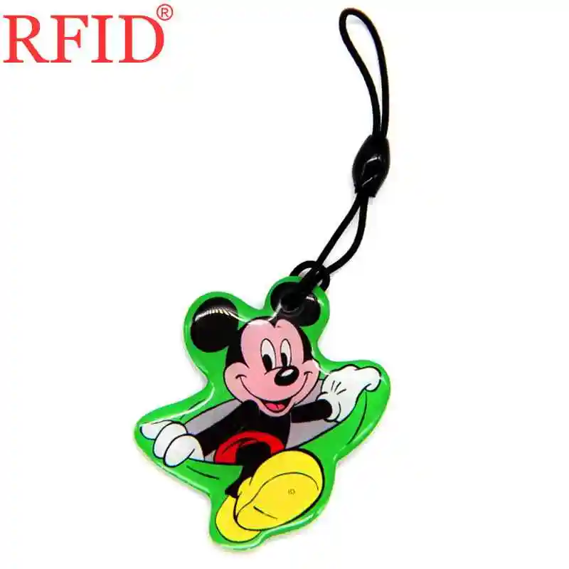 1pcs Random Color ID 125 кГц EM4305 EM4205 реплицируемые записываемые брелки RFID мультфильм брелок жетон тег карты контроля доступа несколько вариантов 1 шт - Цвет: 1pcs Random Color