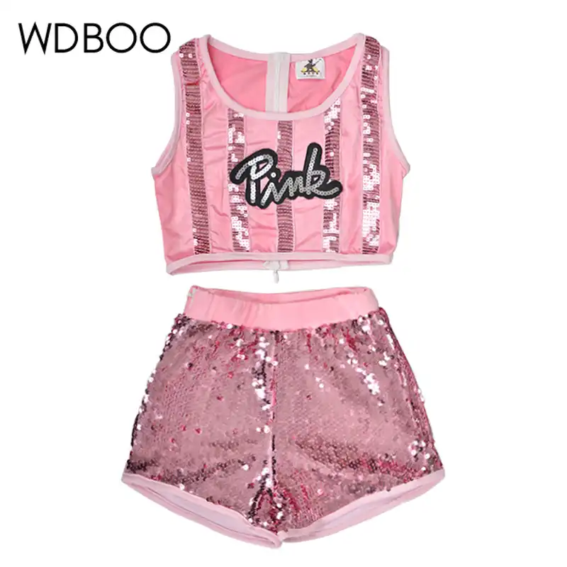 girls sequin dance top
