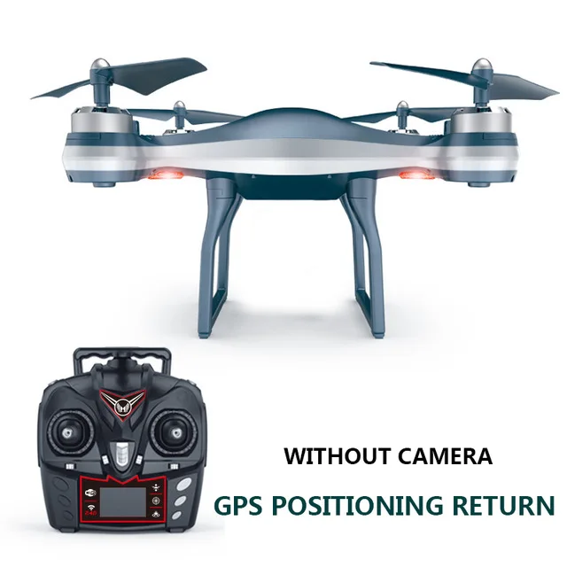 K10 WiFi FPV Дрон GPS позиционирование автоматический возврат HD аэрокамера четырехосный самолет широкоугольный ESC Вертолет камеры - Цвет: Silver No Cam 1B