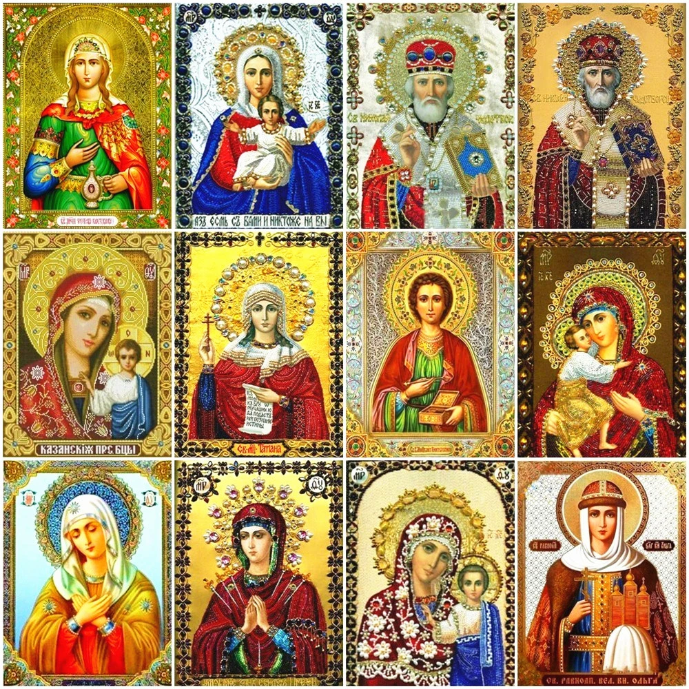 Diamond Painting 5D DIY Full Square Religion Icon