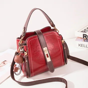 

Small Bag Female 2020 New Fashion Female Bag Retro Single Shoulder Diagonal Bag