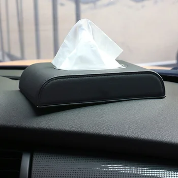 

New Style Car Paper Towel Box Cover Tissue Case for Benz for BMW for Audi for Cadillac Universal car tissue box napkin holder