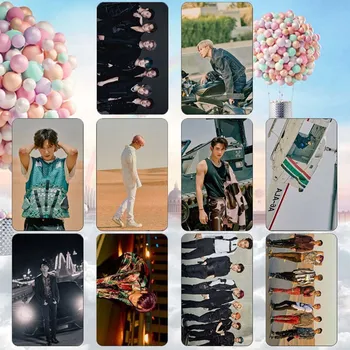 

10Pcs/Set Kpop SuperM All Members Personal Customized Card Team Crystal Card Sticker Photocard Stickers Fans Gifts