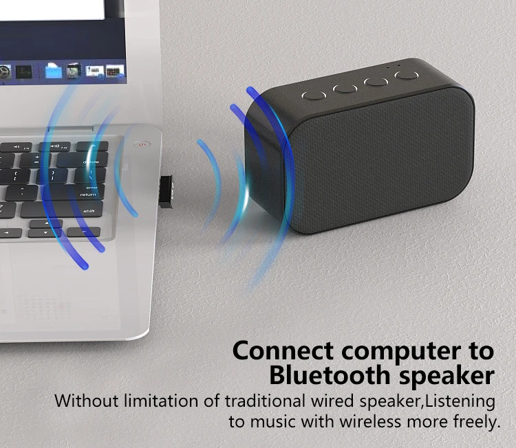 Беспроводной USB Bluetooth 5,0 адаптер компьютерный аудио музыкальный приемник Bluetooth передатчик для телевизора ПК ноутбук клавиатура мышь