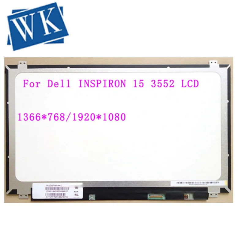 ЖК-экран для ноутбука Dell INSPIRON 15 6 3552 3558 Series 3878 HDorFHD светодиодный дюйма eDP 30