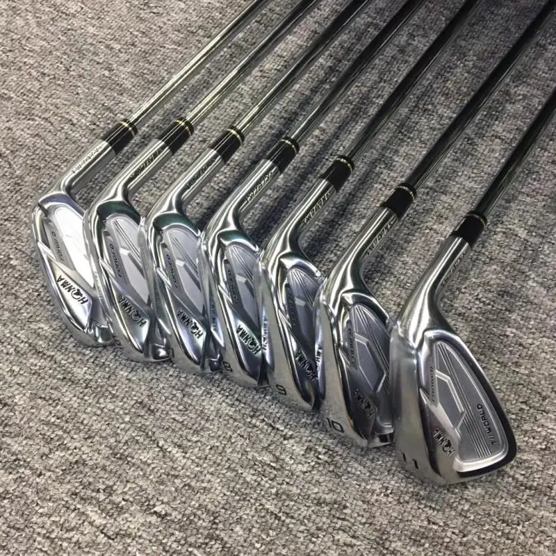 

2020 New mens Golf clubs HONMA TW747Vx Golf irons 4-10 Irons set clubs Graphite shaft R/S/ flex and Golf headcover Free shipping
