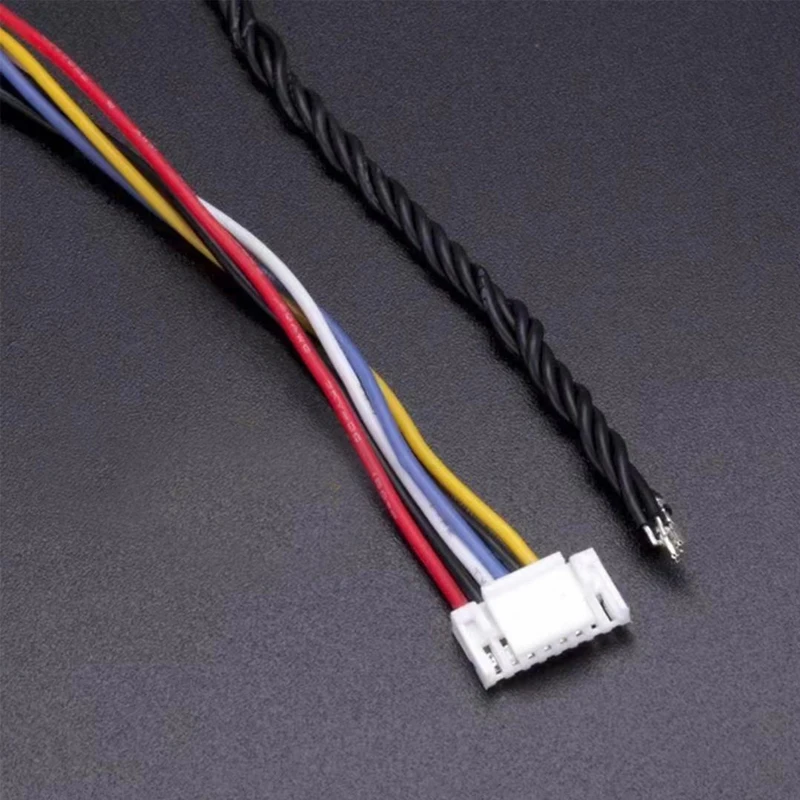 Mr. Croc-HD рамка 5 дюймов \ 6 дюймов \ 7 дюймов из углеродного волокна FPV Гоночная рама беспилотника Фристайл для DJI FPV Air блок DJI цифровая FPV система - Цвет: 5pcs Silicone Cable