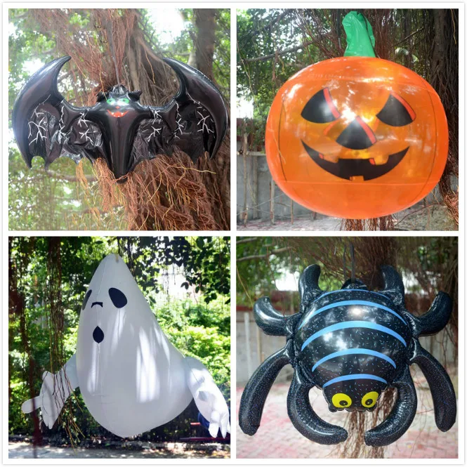 Halloween PVC Inflatable Animated Ghost Outdoor Yard Shopping mall Decoration Halloween Party Supplies
