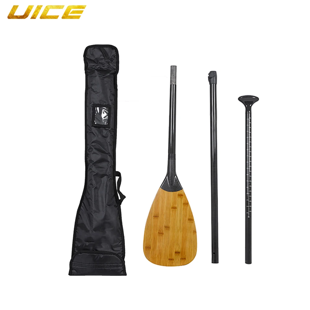 3-Pieces Adjustable Bamboo Full Carbon Paddle Top Quality