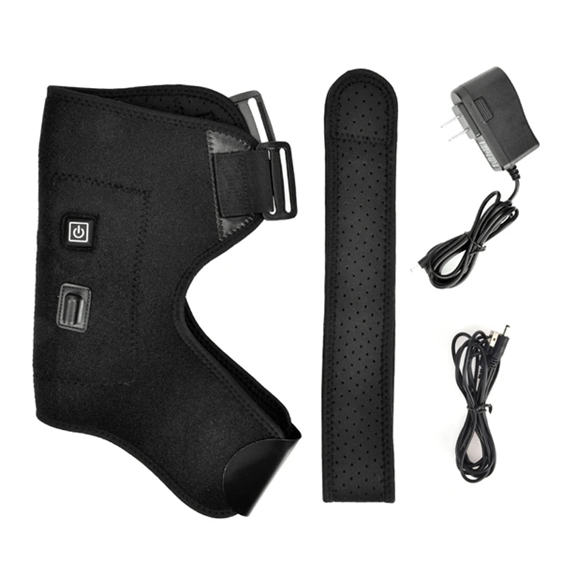 

Heating Therapy Shoulder Brace for Frozen Shoulder Bursitis Tendinitis Strain Hot Support Brace Cold Therapy Relieve Muscle Pain