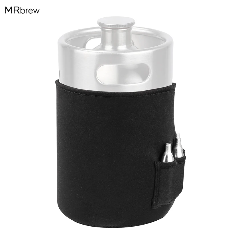 Неопреновая парка keg куртка для 2L 5Lmini keep Beer cooler домашнее ПИВОВАРЕНИЕ|Пивоварение|