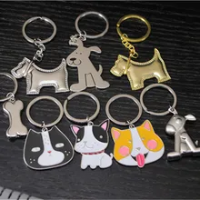 Лидер продаж Год Собаки китайский зодиакальный брелок 100 Грант из металла брелки настраиваемые, с логотипом