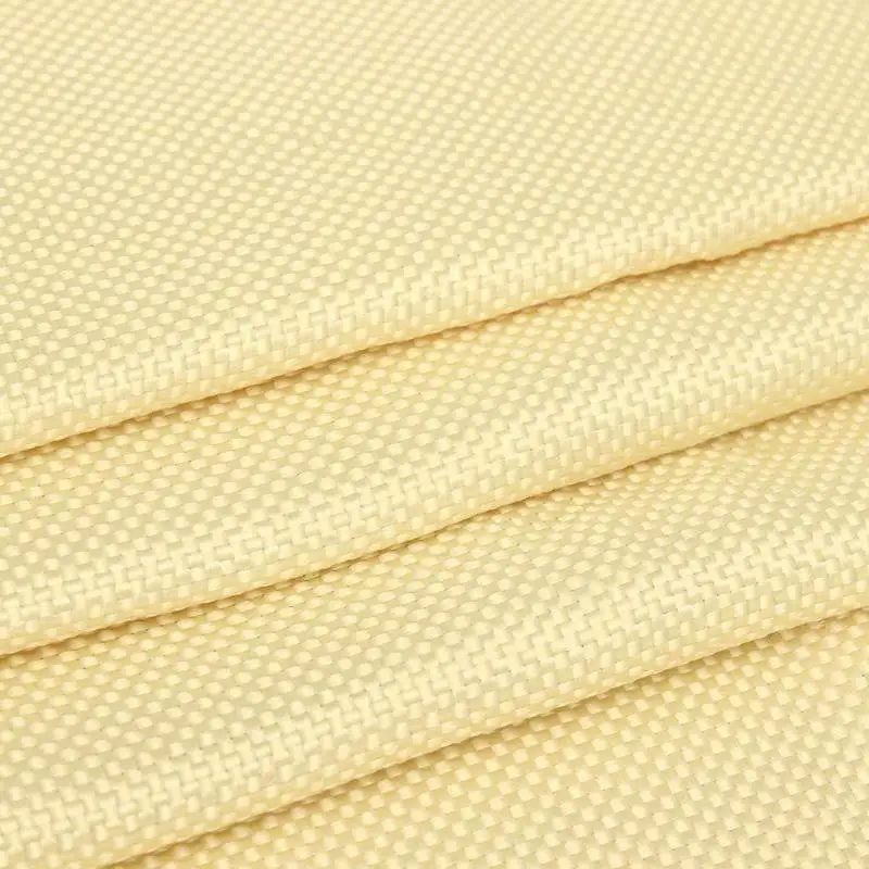 Industrial Yellow Aramid Fabric - 30x100cm High Tensile Strength Material for Reinforcement, Clothing & Projects