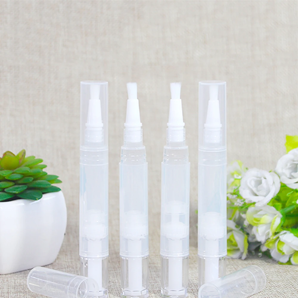 5 шт. 3 мл масло для ногтей пустая ручка прозрачный многоразовый контейнер с