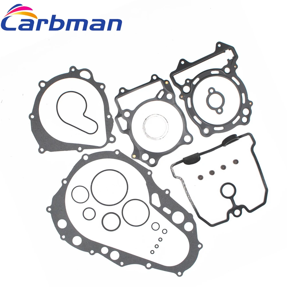 Carbman One Set Complete Gasket Kit Top & Bottom End Engine For DVX 400