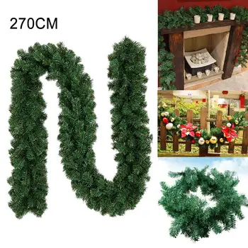 

2.7m Artificial Vine Rattan Christmas Decoration Hanging Pendant Home Ornament