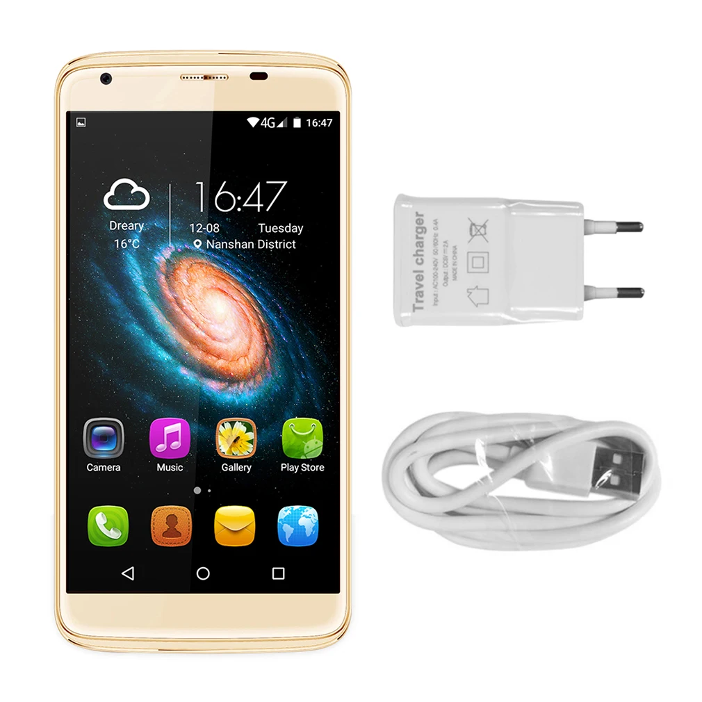 DINGDING Heat8 4G 5,5 дюймов 720*1280 HD сенсорный экран дисплей смартфон четырехъядерный 2 ГБ + 16 Гб телефон для Android