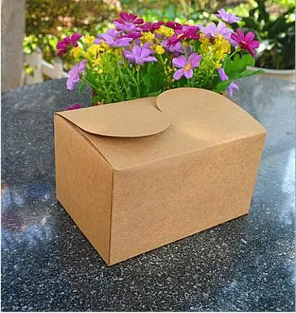 30 шт/белая, коричневая Крафтовая Бумага кекс коробки и упаковки DIY Инструменты для выпечки коробка конфет на свадьбу коробочки для сувениров на день рождения для гостей