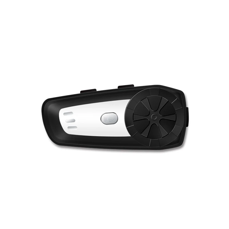 White FULL-1Pcs мотоциклетный шлем Bluetooth гарнитура M6 беспроводной домофон оборудование для верховой езды гарнитура полностью закрытая интегрированная рация - Цвет: White