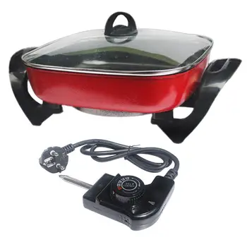 

1Pc 220V/1500W Multipurpose Household Electric Cooker Food Steamer EU Plug (Red)