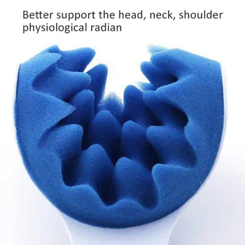 

Neck Support Tension Reliever Neck Shoulder Relaxer Blue Sponge Releases Muscle Tension Relieves Tightness Soreness