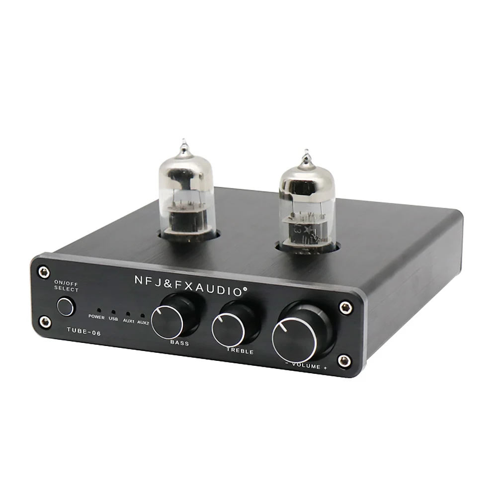 Трубный усилитель NFJ & FX AUDIO Hi Fi аудиоусилитель вакуумный 6N3 с басами и тройным
