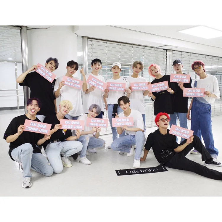 Kpop SEVENTEEN World Tour Ode to You футболка унисекс Повседневная футболка с круглым вырезом