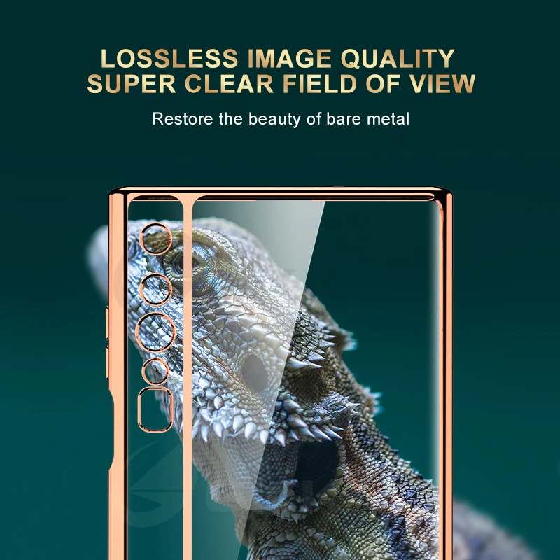GKK тонкий мягкий чехол с покрытием для Huawei Mate Xs Роскошный прозрачный полной