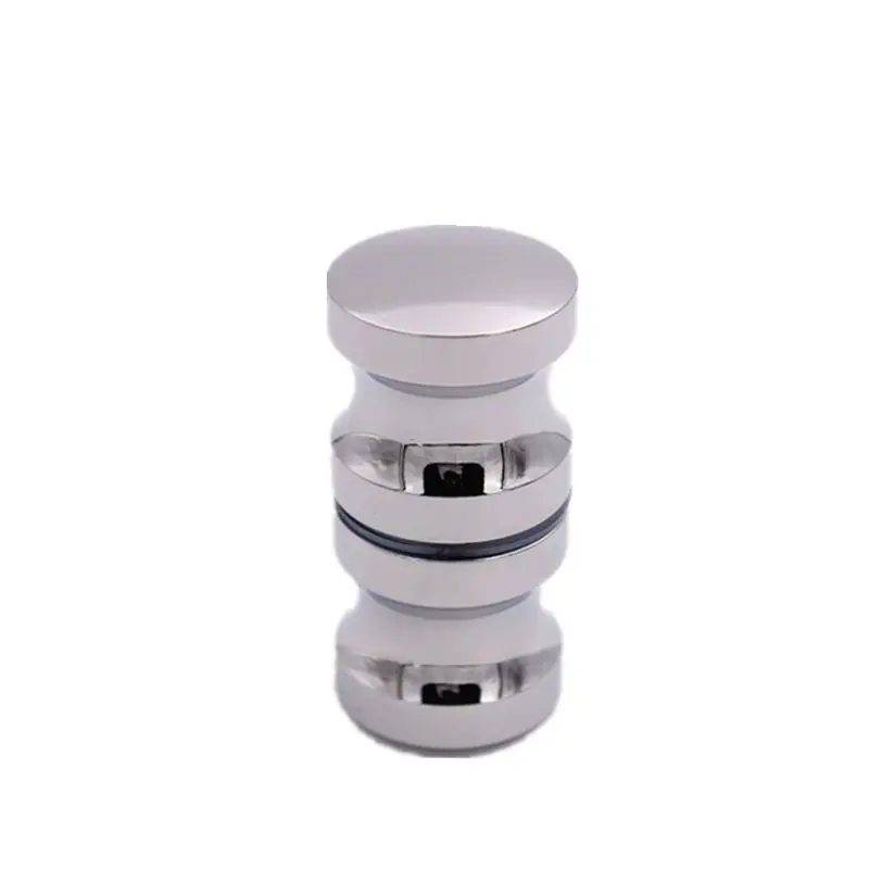 Drop Ship&Wholesale Aluminum Alloy Glass Door Handle 1.1" Single Bathroom Shower Cabinet Hardware Nov.21