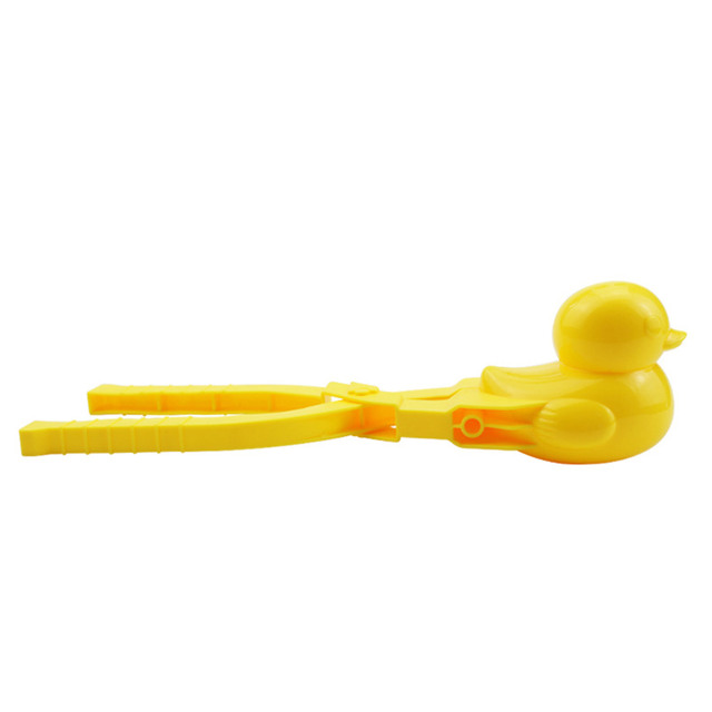 Snowman Duck Dinosaur Snowball Maker Clip Tool Winter Snow Sand Mold Clip Tongs Outdoor Funny Snowball Fight Sports Toys