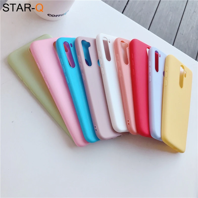 candy color silicone phone case for oppo realme 5i c3 6i 6 5 7 5g pro find x2 pro lite matte soft tpu cover cases waterproof cell phone pouch