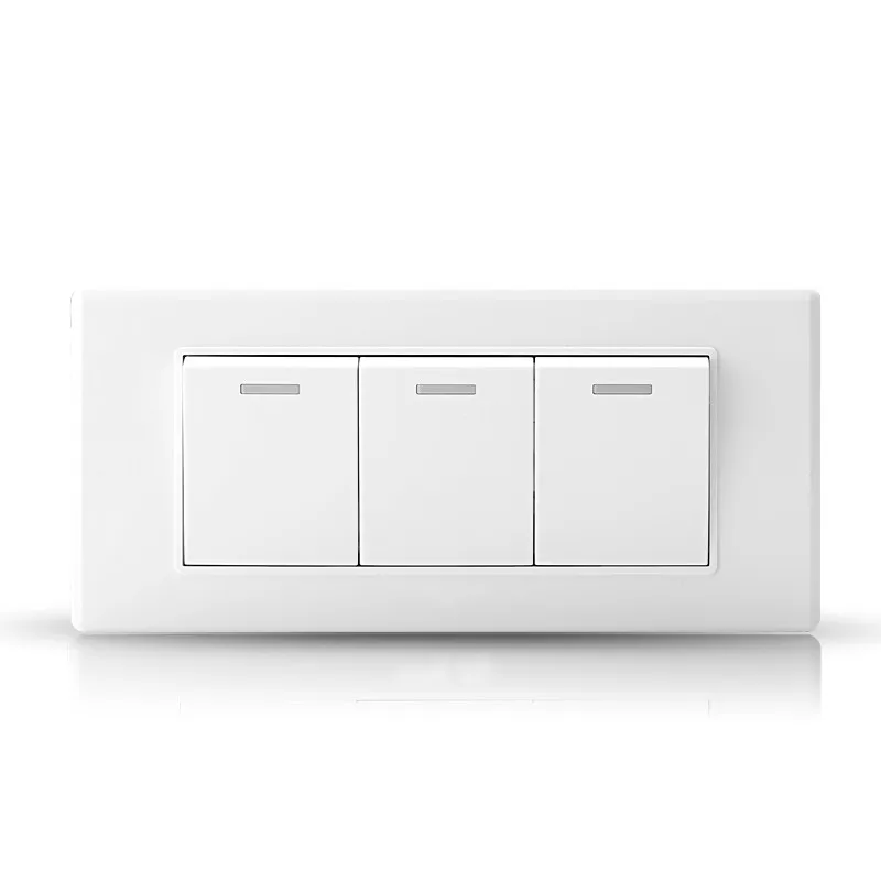 

Switch socket wall switch quarto single control panel