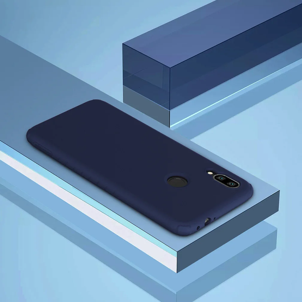 Для Xiaomi Redmi Note 7 Note 7S чехол задняя крышка NILLKIN резиновый обернутый противоударный ТПУ защитный чехол для Redmi Note 7 Pro