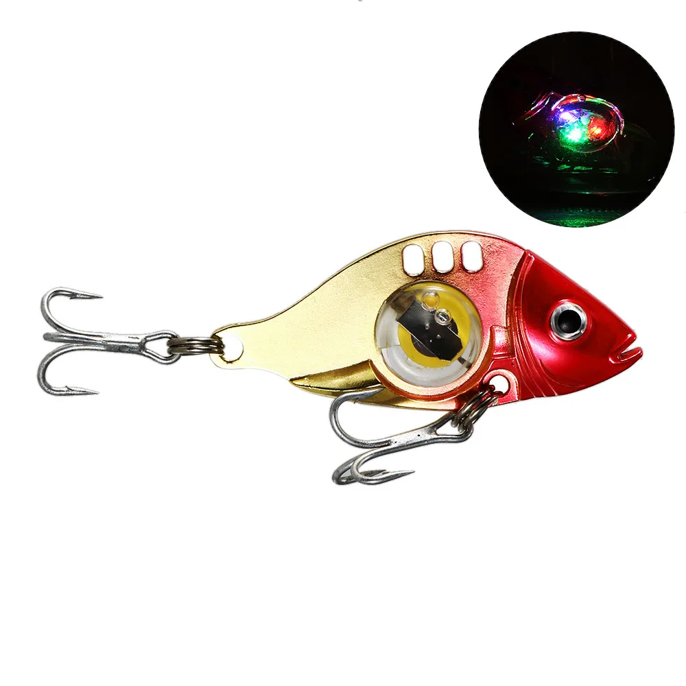 

Fish Gathering Lamp LED Shining Fishing Lights Poly Fish Lamp Bait Hard Bait Metal Shining Fish