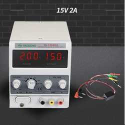 Yaogong – ampèremètre de maintenance électronique réglable 1502DD, affichage numérique, alimentation régulée cc 