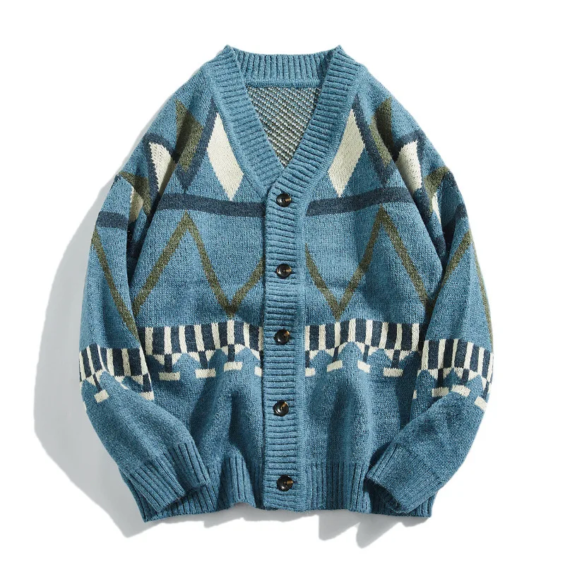 Mens Sweaters Jackets and Coats 2019 Winter Knitted Casual Sweaters Single Breasted Chic Japanese Men Sweaters Cardigan Mens Sweaters Jackets and Coats 2019 Winter Knitted Casual Sweaters Single Breasted Chic Japanese Men Sweaters Cardigan