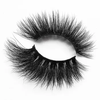 

LISM 25mm Mink Lashes 5D False Eyelashes Soft Fluffy Eyelash Hand Made 100% Real Mink Eyelashes Dramatic Makeup Lashes