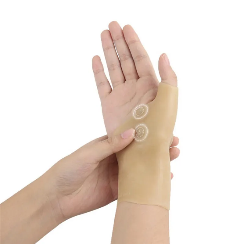 1 шт. магнитотерапия запястье руки с накатанной головкой Поддержка перчатки тендовагинит облегчение боли запястья перчатки, поддержка запястья подтяжки