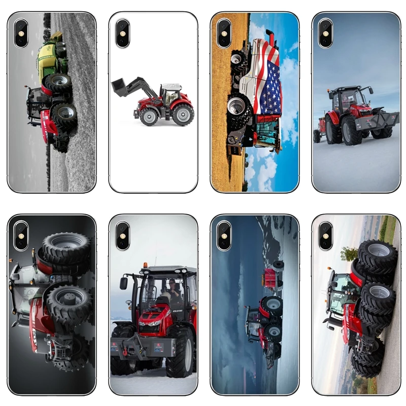 Massey Ferguson Tractors car cover case For Xiaomi Redmi Note 7 6 6A 5A 4 4A 3 pro S2 5 plus 4x Pocophone F1 | Мобильные телефоны и