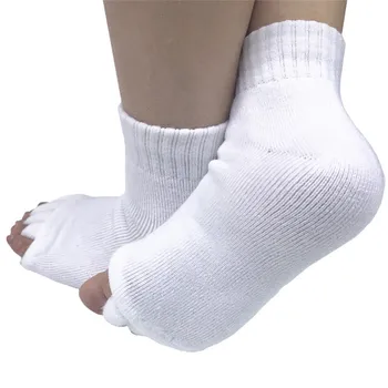 

2020 Fashion Socks Top Women Correction Socks Five-finger Open-toe Thumb Valgus Socks Foot Care Tool Sokken Calcetine