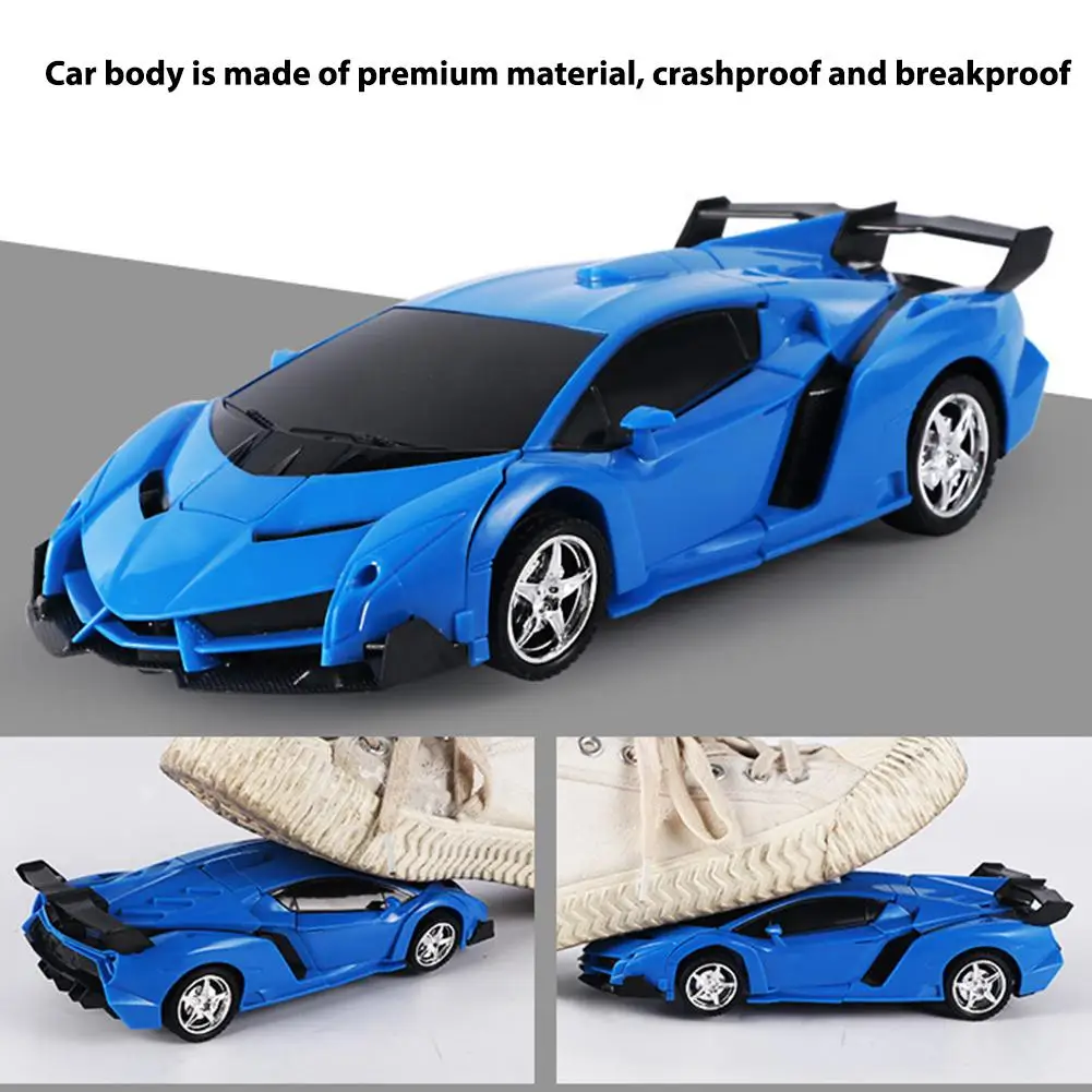 TPFOCUS 1:18 имитационная модель автомобиля детский робот-трансформер RC автомобиль игрушки интеллектуальная развивающая машина машинки Рождественский подарок