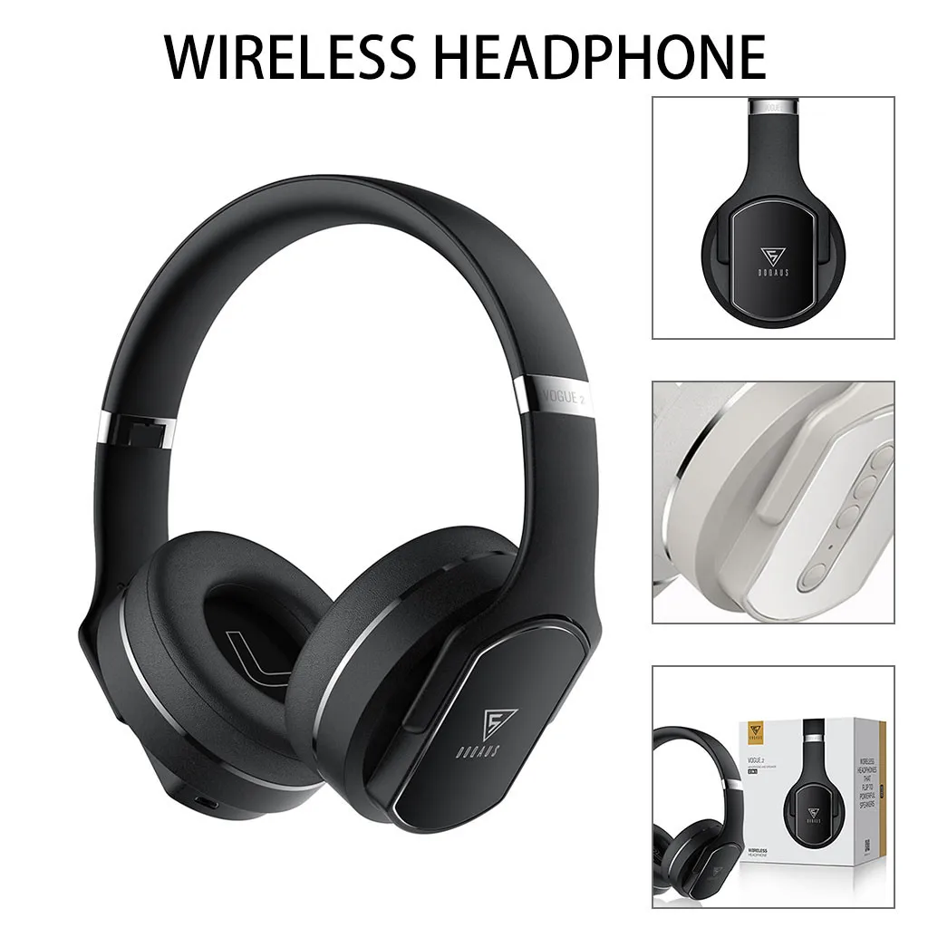 Doqaus Wireless Headphones Over Ear Hi 