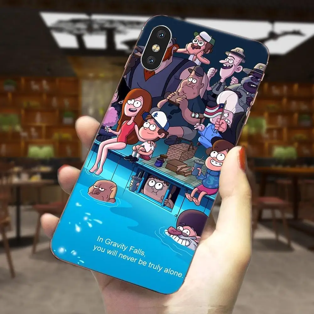 as picture Мягкий тонкий из ТПУ аниме Гравити Фолз семья для huawei Honor mate Nova Note 20 20s 30 5 5I 5T 7C 8A 8X9X10 Pro Lite Play - Цвет: as picture