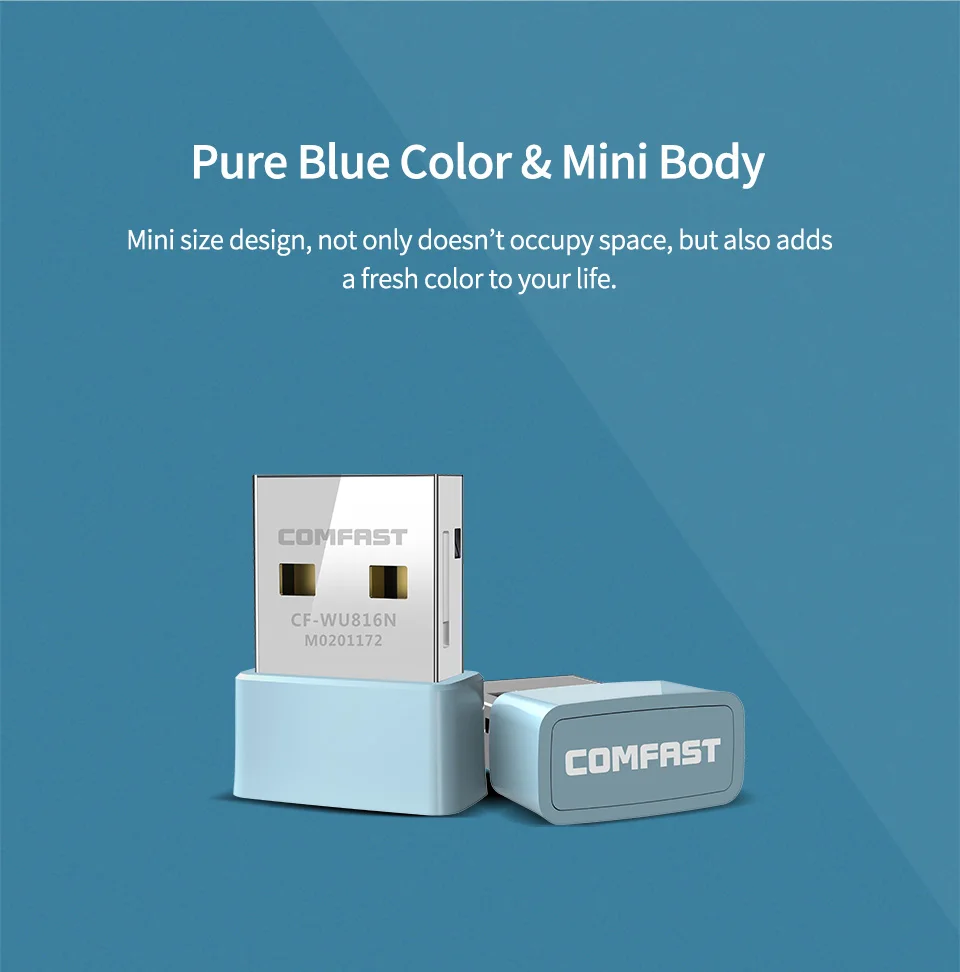 20pcs USB WiFi Adapter 150Mbps 2.4Ghz Wireless External Receiver Realtek rtl8188GU Mini WiFi Dongle for PC/Laptop/Desktop Card