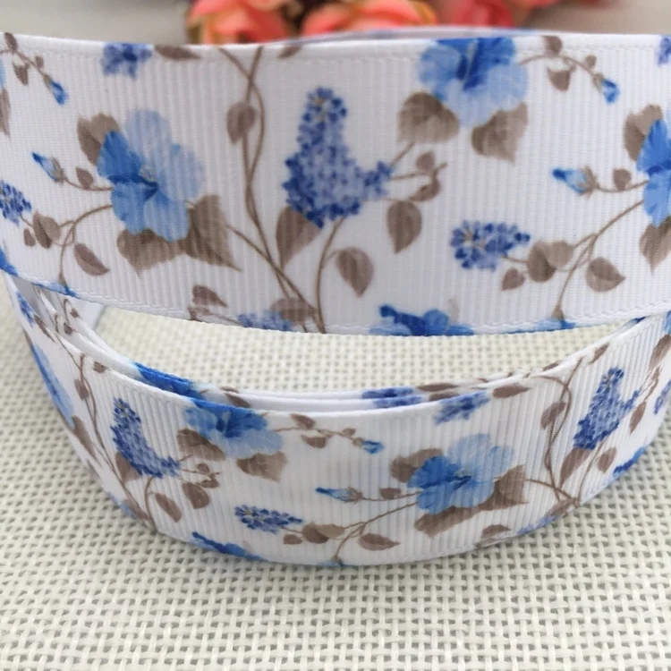 

25-38 мм Цветочная мультяшная корсажная лента «сделай сам» бант ручной работы аксессуары для волос лента украшение торта подарочная упаковка 5 ярдов 2112231